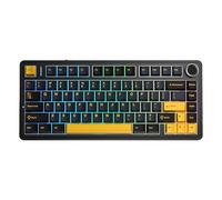 Aula F75 Meccanico RGB TKL Reaper Switch Wireless Macroller Tastiera Hot Swap Nero