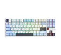 Aula F87 PRO V2 Tastiera meccanica RGB TKL Star Vector Switch Wireless Makrol Hot Swap blu navy