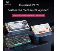 AULA F87Pro Tastiera meccanica 2.4g/Usb/Bluetooth Tri Mode Wireless 87 tasti 5 strati Silenziamento di riempimento Adatto per giochi + digitazione