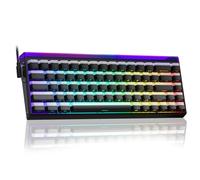 AULA Hero 68 HE - Tastiera da gioco cablata al 60%, con interruttore magnetico effetto Hall con frequenza di polling 8K Hz, tasti in PBT stampati laterali, scatola luminosa retroilluminata RGB