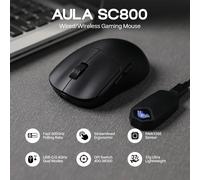 AULA SC800 Mouse da gioco USB-C cablato/2.4G 37g Leggero 8K Sensore Paw3395 Mouse personalizzati PC E-Sport Gamer Accessori Regali