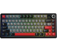 AULA Tastiera Gaming F75 MAX Black + Red ANSI US