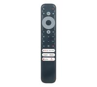 AULCMEET ARC902V FMRH Nuovo telecomando vocale sostitutivo adatto per fit for TCL 4K QLED HDR Smart TV 43P635 50P635 55P635 65P635 75P635 43P745 50P745 55P745 65P745 75P745 85P745