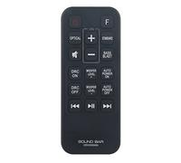 AULCMEET COV33552424 AKB74935621 Telecomando di ricambio compatibile con il sistema di altoparlanti per subwoofer LG Amplifier SJ2, SPJ2B-W, SPH2B-P, SJ2. AEUSLLK SJ2. DEUSLLK,SJ2. AGBRLLK