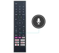 AULCMEET ERF3I80H Telecomando di ricambio vocale compatibile con Hisense OLED TV 55A79GQCH 55A79GQNE 55A7GQTUK 55A70GQTUK 55A6GTUK 32E5600F 50A7GQ 50A70GQ 50A71GQ 50A72GQ