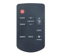 AULCMEET N2QAYC000115 Telecomando di ricambio compatibile con Panasonic Wireless Soundbar Cinema System SCHTB488 SC-HTB494EGK SC-HTB498EBK HTB688EBK SCHTB498EBK SCHTB688 SCHTB688EBK