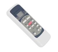 AULCMEET R51M/E Telecomando di ricambio compatibile con il condizionatore d'aria portatile per interni Midea Toshiba R51M/E R51L1/BGE R51K/BGE LS4G R51D R51/E