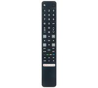 AULCMEET RC802NU YUI1 Telecomando di ricambio Fit for TCL FHD7900 Serie Full HD Android TV, P63 P72 P73 Serie 4K HDR TV, S52 S54 S62 Serie Android TV, X92 Serie Mini LED 8K TV
