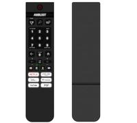 AULCMEET Telecomando di Ricambio applicabile per Philips 4K Smart LED TV 398GR10BEPHNE000SY 398GR10BEPHNE000CR A136RF543C0001 43PUS7009/12 996592404222 43PUS7609/12 59240554610 50PUS7009/12