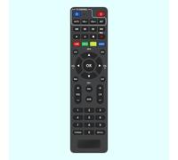 AULCMEET Telecomando di ricambio Fit for Techly Decoder Ricevitore Digitale Terrestre DVB-T/T2 H.265 HEVC IDATA TV-DT2PLB, IDATA TV-DT2SCA, IDATA TV-DT2MB