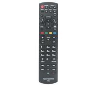 AULCMEET Telecomando,N2QAYB000830 Nuova sostituzione del telecomando per fit for Panasonic Smart LED LCD TV TX-39AS600EW TX-39ASW504 TX-42AS500E TX-42AS600EW TX-42AS600Y TX-42ASW604W TX-50AS500E