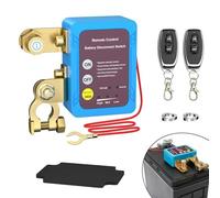AULESSE 12V 240A Stacca Batteria, Sezionatore Remoto Senza Fili, Interruttore di Spegnimento Automatico, Staccabatteria Antifurto per Auto Camion Barca RV ATV