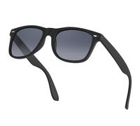 Aullwyr Occhiali da Sole Polarizzati per Uomo e Donna - Design Quadrato Retrò con Protezione UV400 per Guida e Uso Quotidiano