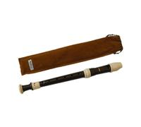 AULOS 105A Baroque Flauto Soprano in 3 pezzi Diteggiatura Barocca con Custodia