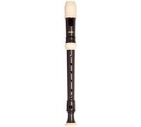 トヤマ楽器 Aulos Symphony Flauto dolce sopranino barocco tipo 507B (E) legno nero