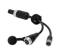 AULPACO Cavo di prolunga di alimentazione tipo Y compatibile con Segway Ninebot GoKart Kit2/Gokart Pro2 Balance Scooter One Driven Two Allungare Accessori Cavo adattatore