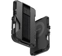 Aulumu G03 Portafoglio Magnetico Fibra Carbonio Porta Carte | Portafoglio Magnetico Compatibile con MagSafe | Multi Funzione - Supporto/Impugnatura Telefono | Apribottiglie | Schermatura RFID Carte