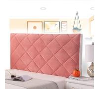 AuMarndi Copertura per Testiera per Letto Copri Testata Letto Matrimoniale/Singolo Imbottita Estensibile Accessori Testiera Copertura Fodera per Testiera Imbottita per Camera da Letto,rosso-180cm