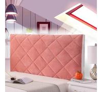 AuMarndi Copri Testata del Letto Matrimoniale Copri Testiera del Letto Copritestata Imbottita Copritestiera Letto Matrimoniale Copertura Fodera Antipolvere Decorazione Camera Letto,rosso-150cm