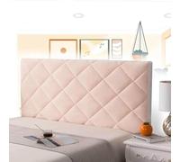 AuMarndi Copri Testiera del Letto Elasticizzata Testiera del Letto Rivestimento Copritestata Cuscini Da Lettura Copri Testata Letto Singolo Testata Letto Imbottita Copri Testiera Letto,rosa-180cm