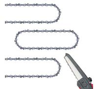 AUMEL 3 catene per seghe a catena per passo 3/8"LP, spessore 0,05" (1,3 mm), 33 maglie motrici, per lama da 8" (20 cm), catena per Oregon/Bosch/Einhell/Ryobi e altre