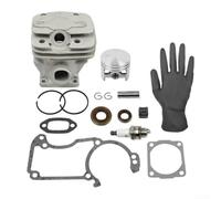 AUMEL - Kit cilindro per motore motosega MS240 e 024, incluso perno corpo pistone due per anelli pistone e due molle per schede (kit cilindro MS240)
