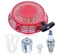 AUMEL Kit di avviamento per Honda GX340 GX390 GX610 GX620 GXV390 11CV 13CV 18CV 20CV kit di avviamento + tazza di avviamento + corda di avviamento + candela + viti