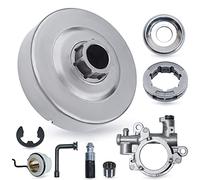 AUMEL Tamburo frizione Pompa olio corona dentata con kit ingranaggi a vite senza fine per Stihl MS290 029 MS390 039 MS310 Motosega Sostituire # 1127 640 3200.
