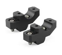 Aumenta Altezza Manubrio Morsetto Per MT-09 Per MT09 Per Tracer Per FZ09 Per Tracer900 Per XSR900 2015-2020 Morsetto Montaggio Riser Manubrio Con Offset Indietro(Black)