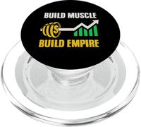 Aumenta la massa muscolare Costruisci un impero Grafico con PopSockets PopGrip per MagSafe