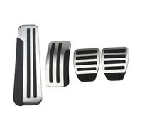 Aumentare l'attrito Pedali Per Auto AT MT Copripedali In Acciaio Inossidabile Accessori Per Nissan Per Qashqai J10 2012 2013 2014 2015 Prevenire lo slittamento(MT with rest)