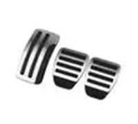Aumentare l'attrito Pedali Per Auto In Acciaio Inossidabile AT MT Accessori Per Copripedali Per Nissan Per X-trail T31 2010 2011 2012 2013 Prevenire lo slittamento(3Pcs MT)