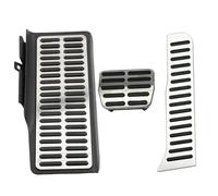 Aumentare l'attrito Per VW Per Jetta MK6 MKVI 6 2012-2017 Accessori Per Copripedali Automatici E Manuali In Acciaio Inossidabile Per Auto Prevenire lo slittamento(AT with rest)