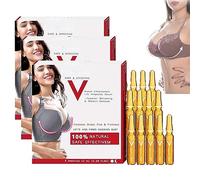 Aumento del seno Lift Fiale Siero Collagene Lifting Fiala Siero Oli essenziali del seno biologico naturale Crema per l'ingrandimento del seno Crescita rapida per le donne