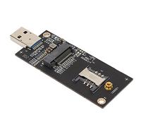 Aumotop Adattatore da NGFF a USB 3.0 Facile da Usare con Slot per Scheda SIM per Materiale PCB di Lunga Durata