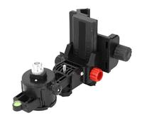 Aumotop Adattatore per Staffa di Livello di Regolazione Fine con Supporto Regolabile a 360 Gradi per Strumenti e Accessori Layout Misurazione del Livello