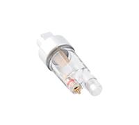 Aumotop Aerografo per Filtro Mini Aria Professionale, Ottimo Aerografo 1/8 Bsp per un Modello di Nail Art per Tatuaggi per Hobby, Alimentazione Aria di Asciugatura Pulita Mediante