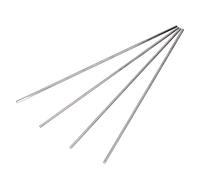 Aumotop Asta per Albero Esagonale in Acciaio Inossidabile Ad Alta Durezza per Robot Intelligenti, Accessorio di Trasmissione Antiusura, 4 Pezzi