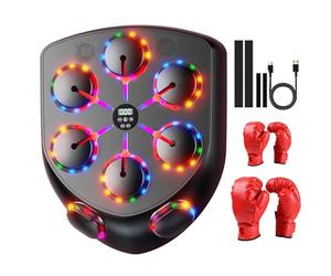 Aumotop Attrezzatura da Boxe di Precisione Alimentata Dall'intelligenza Artificiale per Allenamento con Chip Intelligente, Divertimento Fitness per Famiglie Bambini Adulti, Gioco di Pugni Pesanti da