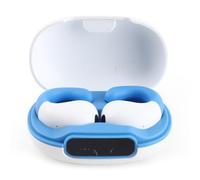 Aumotop Auricolari Wireless ENC Riduzione del Rumore Batteria a Lunga Durata per Persone Attive Auricolari Pulse DT3.0 per Esercizi Bianco Blu (#3)