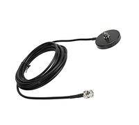 Aumotop Base per Antenna di qualità Premium con Cavo BNC Maschio, Installazione Magnetica, Migliora le Prestazioni del Segnale, Perfetta per gli Appassionati di Comunicazioni Radio