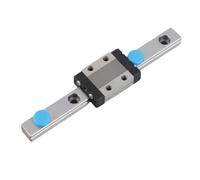 Aumotop Binario di Guida Lineare in Miniatura LML9B, Blocco di Larghezza 9 Mm, Design Robusto e Accurato con Fermo a Sfera per intercambiabilità, per Molte macchine" (100)