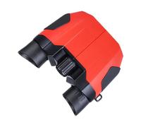 Aumotop Binocolo Esterno per Bambini Telescopio Portatile con Ingrandimento 10X per Bambini Adatto Osservare Le Stelle, Escursioni nella Natura e Canottaggio Blu (Rosso)