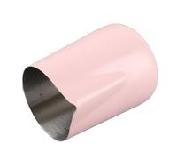 Aumotop Brocca per Montare il Latte con Scala Interna, 600ML (Pink) | Acciaio inossidabile 304, design a bocca appuntita, versatile per il caffè
