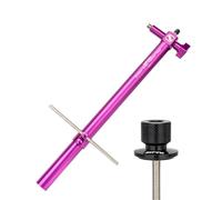 Aumotop Calibro di Allineamento del Gancio del Deragliatore Strumento Completo di Regolazione Montaggio Deragliatore Strumento Riparazione della Bicicletta Blu 1pz (#1)