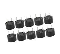 Aumotop Cicalino Elettromagnetico Attivo Cicalino di Allarme per Accessori Elettronici 10 Pezzi DC 3V 9x6MM, 9x5,5MM per Allarme Stampante Computer (10 X)