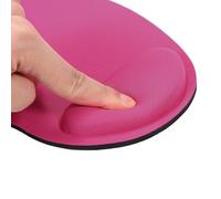 Aumotop Comodo Tappetino per Mouse Morbido con Supporto per Poggiapolsi PC Portatile Superficie Rossa Liscia Facile da Lavare Le Persone Le Cui Mani Sudano (#3)