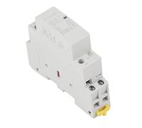 Aumotop Contattore CA Domestico 2P 20A Design Modulare Compatto per Uso Residenziale Montaggio su Guida DIN 1NO 1NC (220 V/230 V)