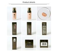 Aumotop Correttore BB Cream Uomo - Fondotinta Liscio Semi-coprente Carnagione Chiara - Impermeabile e a Lunga Tenuta Indossare Tutto il Giorno, Adatto per L'uso Quotidiano