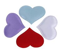 Aumotop Decorazione in Poliestere a Forma di Cuore per un Ambiente di Matrimonio Romantico, 3,2 Cm Rosa, 500 Pezzi/borsa per la Decorazione del Centro Commerciale San (Colori misti da 3,2 cm, 500